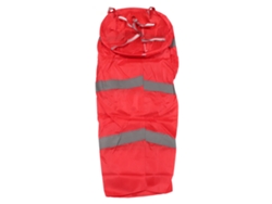 Sonda De Viento Roja 100cm Reflectiva Poliéster Ligera Para Exterior Granja