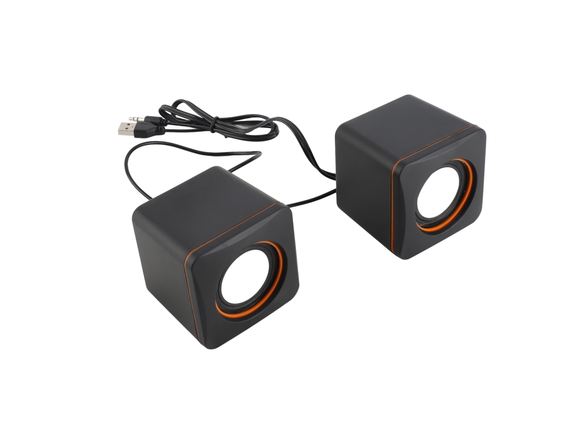 Altavoz De Música De Escritorio Mini Con Jack De 3.5 Mm Para Portátiles, Mp3, Smartphones Y Multimedia