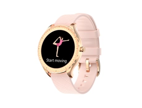 EKO Reloj conectado IP67 Waterproof 5.0 con podómetro Rosa
