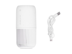 Purificador De Aire Portátil Usb Led Con Detección De Calidad Del Aire Para Coche, Salón, Cocina Y Baño.