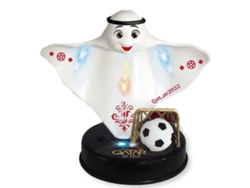 Decoración de la mascota para la Copa Mundial de 2022