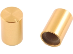 Mm Perillas Giratorias Aluminio 10 X 15 Tono Dorado Potenciómetros