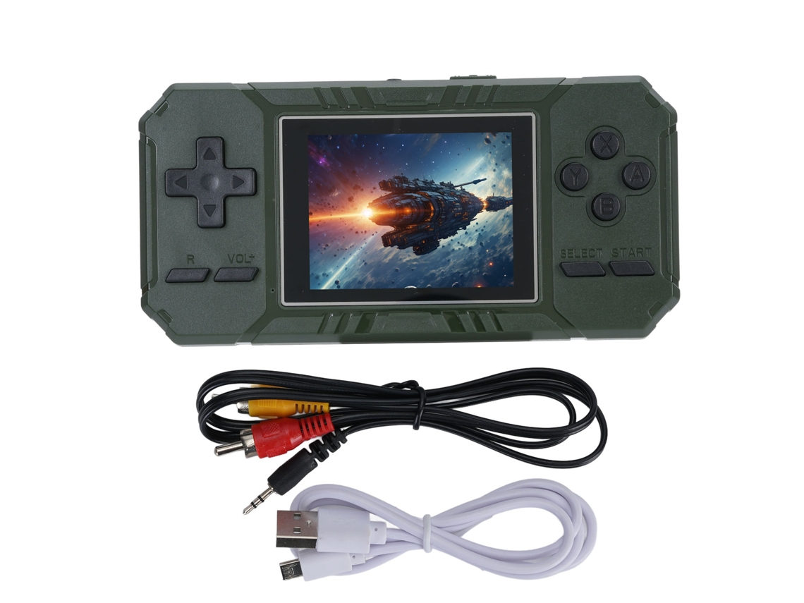 Consola de juegos retro con 520 juegos integrados y conexión a TV