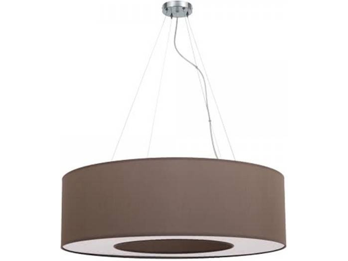 Lámpara de Suspensión FABRILAMP Haiti (Marrón - E27 - 60 W - Metal)