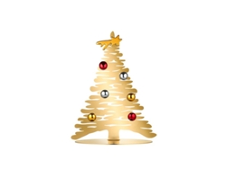 Ãrbol de Navidad Dourada 30Cm - Bark For Christmas ALESSI