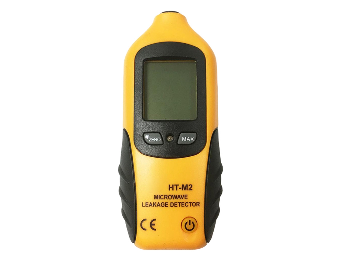 Detector Digital De Fugas De Microondas Con Pantalla Lcd Retroiluminada, 2450 Mhz, Alta Precisión, Portátil, No Requiere Recalibración.