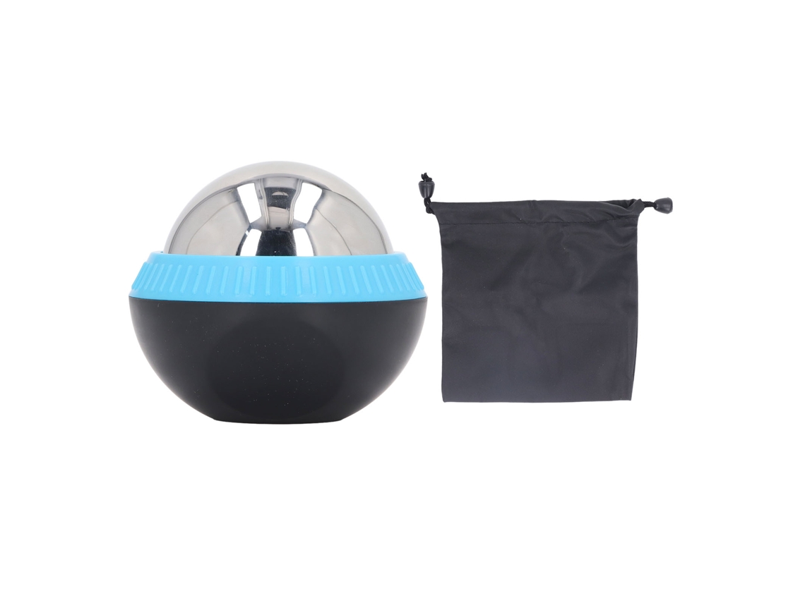 Bola De Masaje De Acero Inoxidable Con Rodillo Frío Y Caliente Para Alivio De Músculos Dolidos Y Tejido Profundo