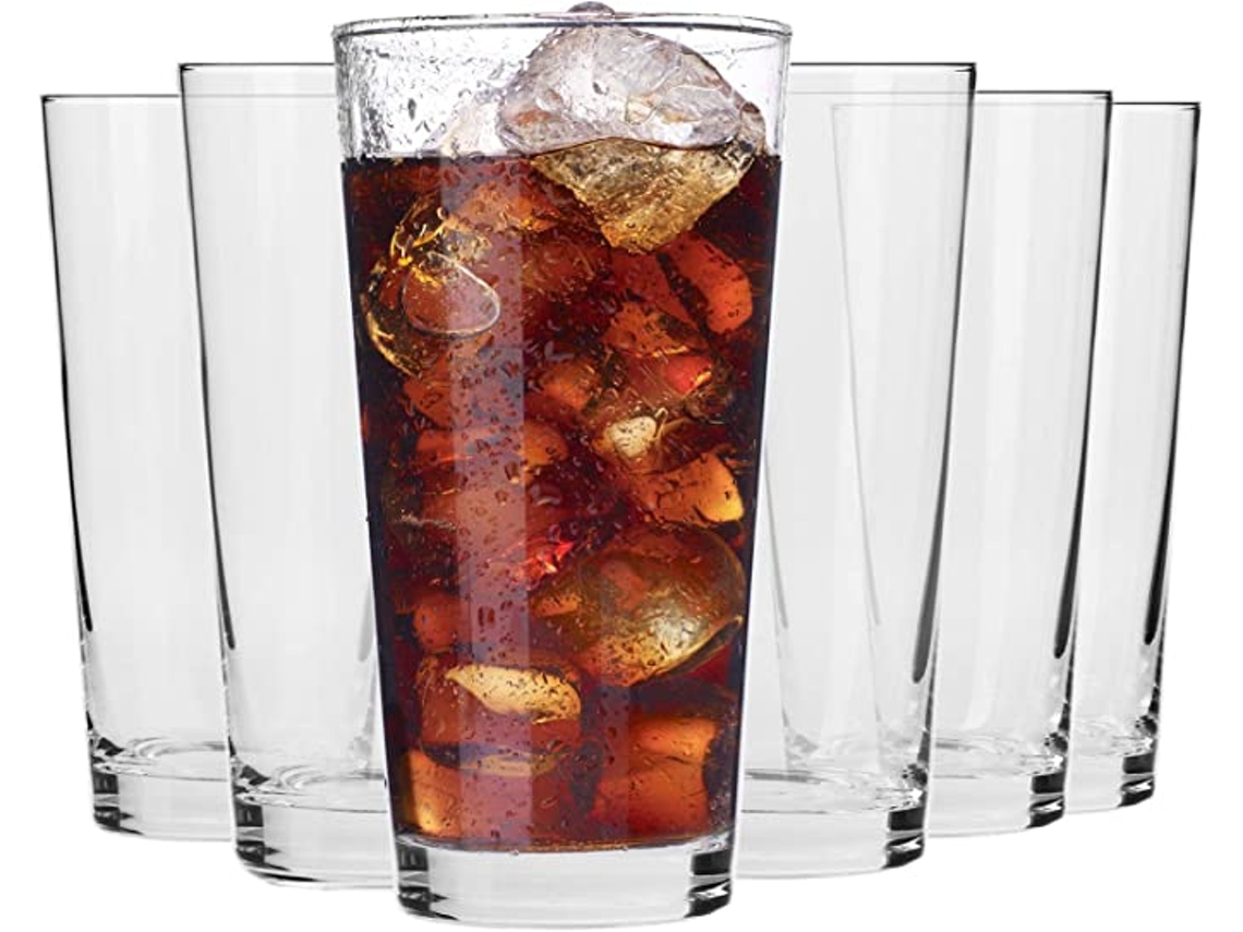 Vasos KROSNO GLASS Pure (Vidrio - 6 Un - Transparente - 7.5 x 14.5)