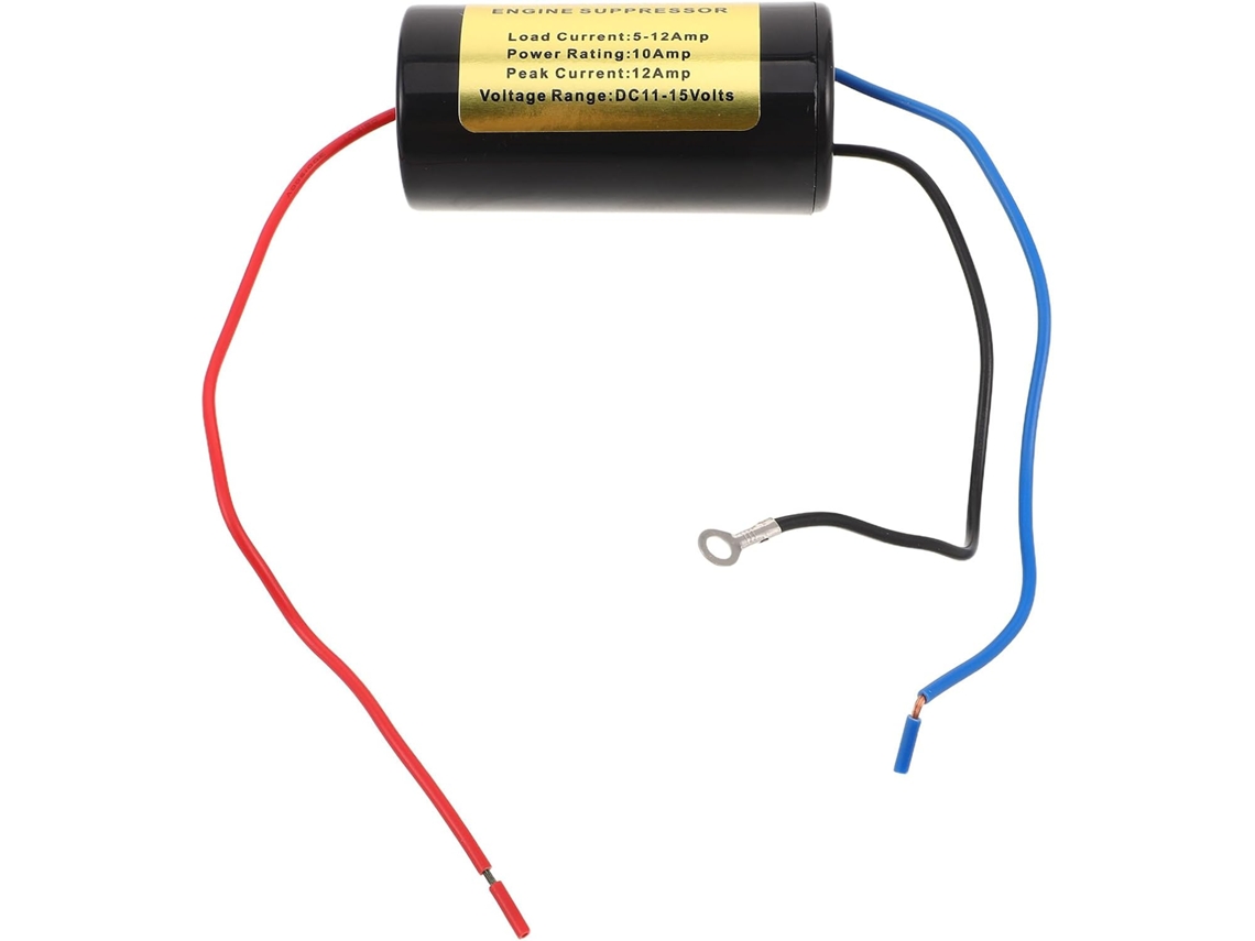 Filtro Antiinterferencias De 10 A Para Aislar El Ruido Del Motor Y El Alternador Del Automóvil.