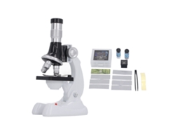 Kit De Microscopio Infantil Con Lentes De Aumento De 100x, 600x Y 1200x - Juguete Educativo De Ciencia