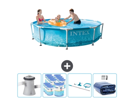 Piscina Tubular INTEX 28208GN-CB93 (4485 L - 305x76cm)