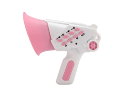 Ats-dispositivo Cambiador De Voz Para Niños Portátil Con Efectos De Sonido Volumen Ajustable Sonido Claro Juguete Rosa