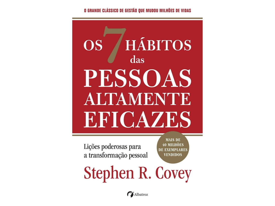 Libro Os 7 Hábitos das Pessoas Altamente Eficazes de Stephen R Covey (Portugués)