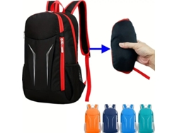 Azul ipree Mochila Dobrável Leve Esportes Ar Livre Portátil Uso Diário Montanhismo Ultraleve Ciclismo Viagem Caminhadas