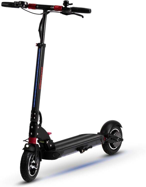 Patinete Eléctrico 9TRANSPORT Negro (Autonomía: 30-40Km - Velocidad Máx: 25Km)