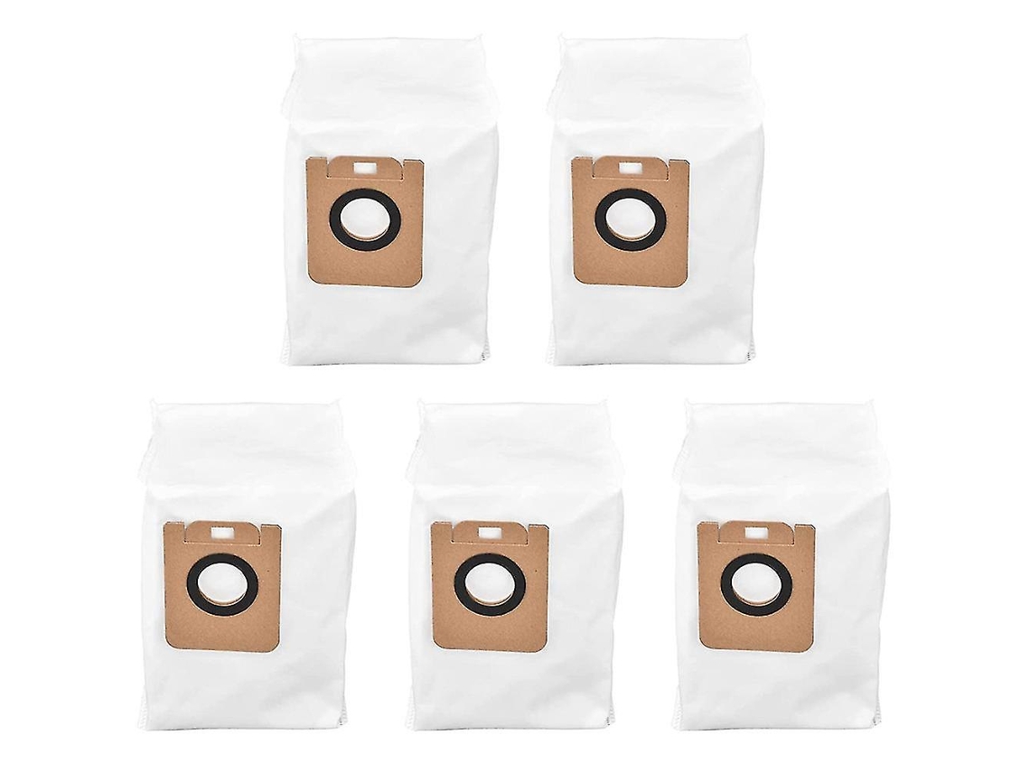 Bolsas para polvo duraderas y desmontables (5 unidades) compatibles con Dreame Bot Z10 Pro L10 Plus