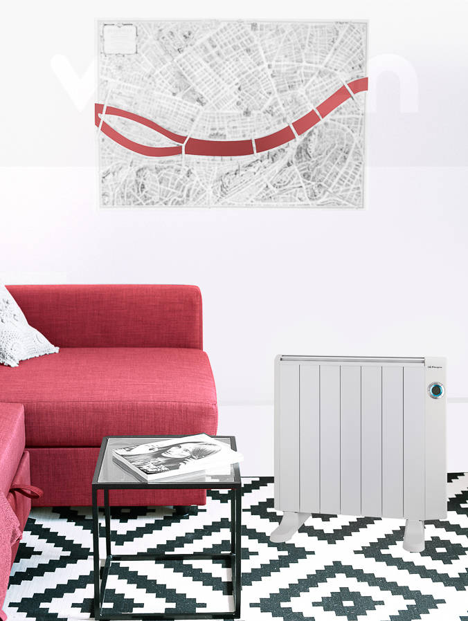 Emisor Térmico ORBEGOZO RRE 1310 (1300 W)