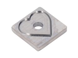 Troquel De Corte En Forma De Corazón Para Aleación De Acero, Ideal Para Cuero, Tela, Arcilla Y Correas.