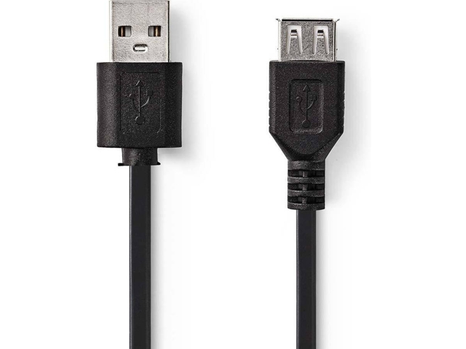 Cable USB NEDIS (USB - USB - 2 m)