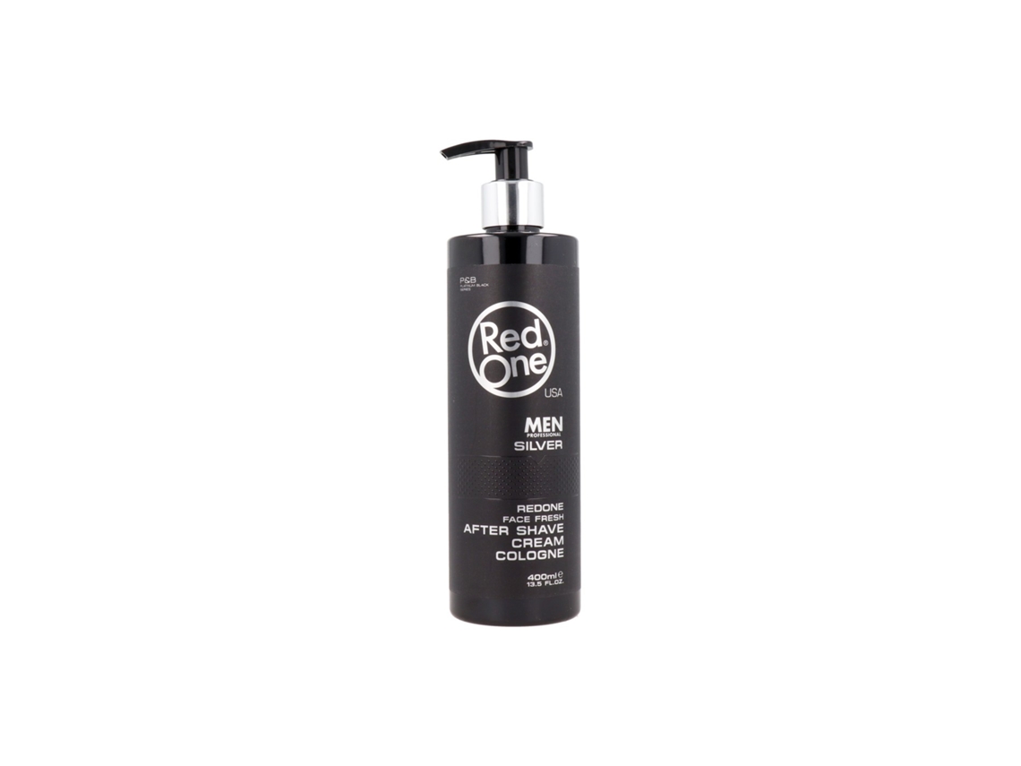 Crema After Shave para hombre Colonia Plata 400 ml RED ONE