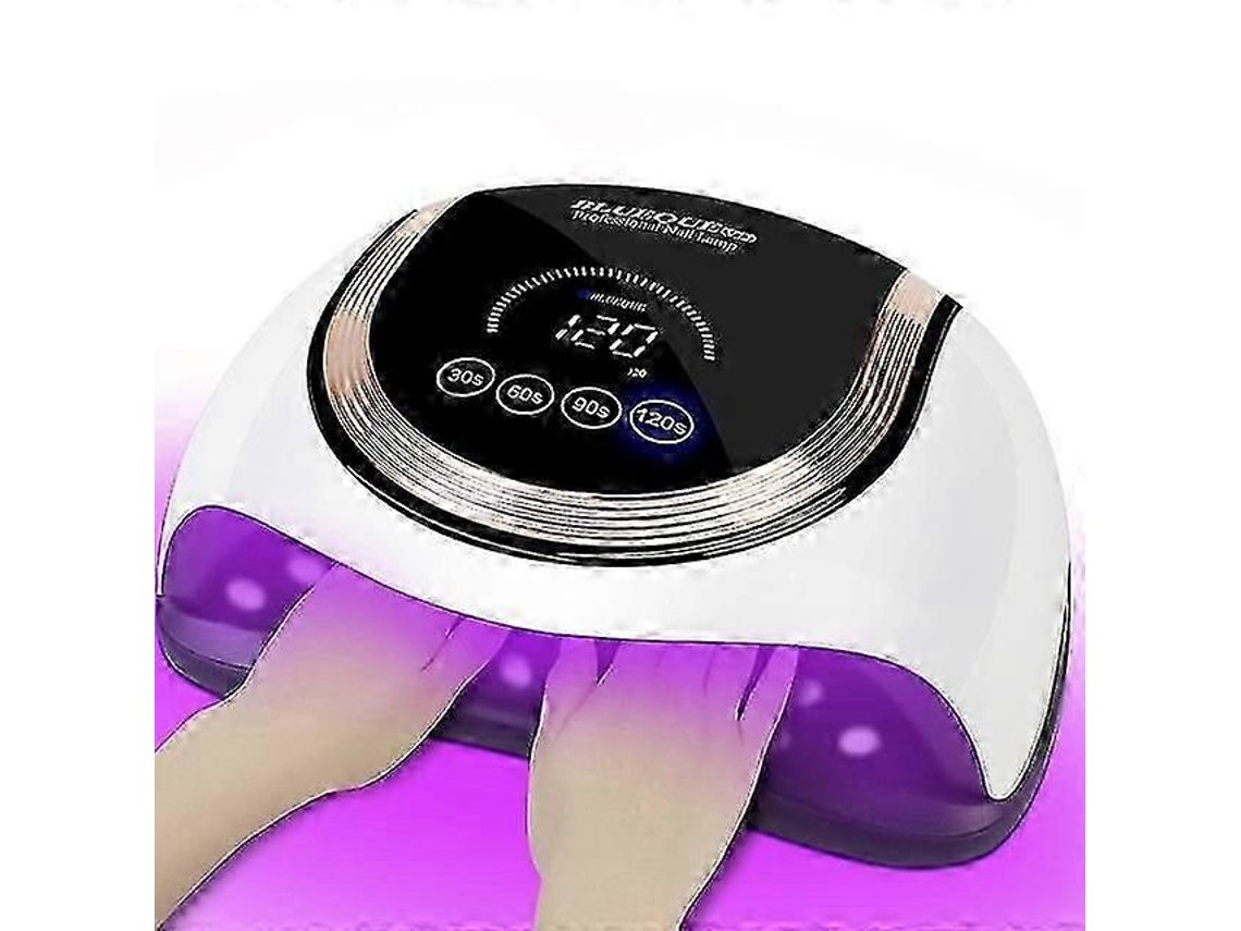 Lámpara de uñas UV LED de 360 W, 2025, 57 LED, 4 temporizadores, secador de uñas con sensor de movimiento, función de memoria extraíble para todos los modelos.