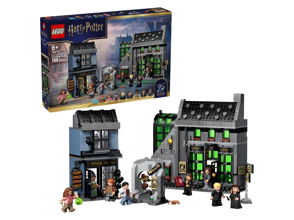 Lego® 76471 Harry Potter Tiendas Mágicas Del Callejón Knockturn De Juguete