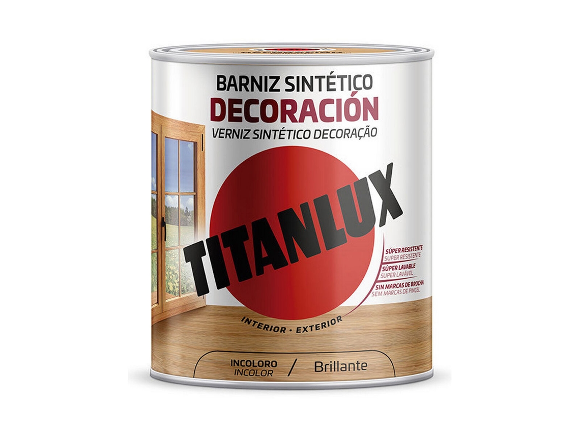 Barniz sintético Titanlux m10100014 250 ml Incoloro Brillante
