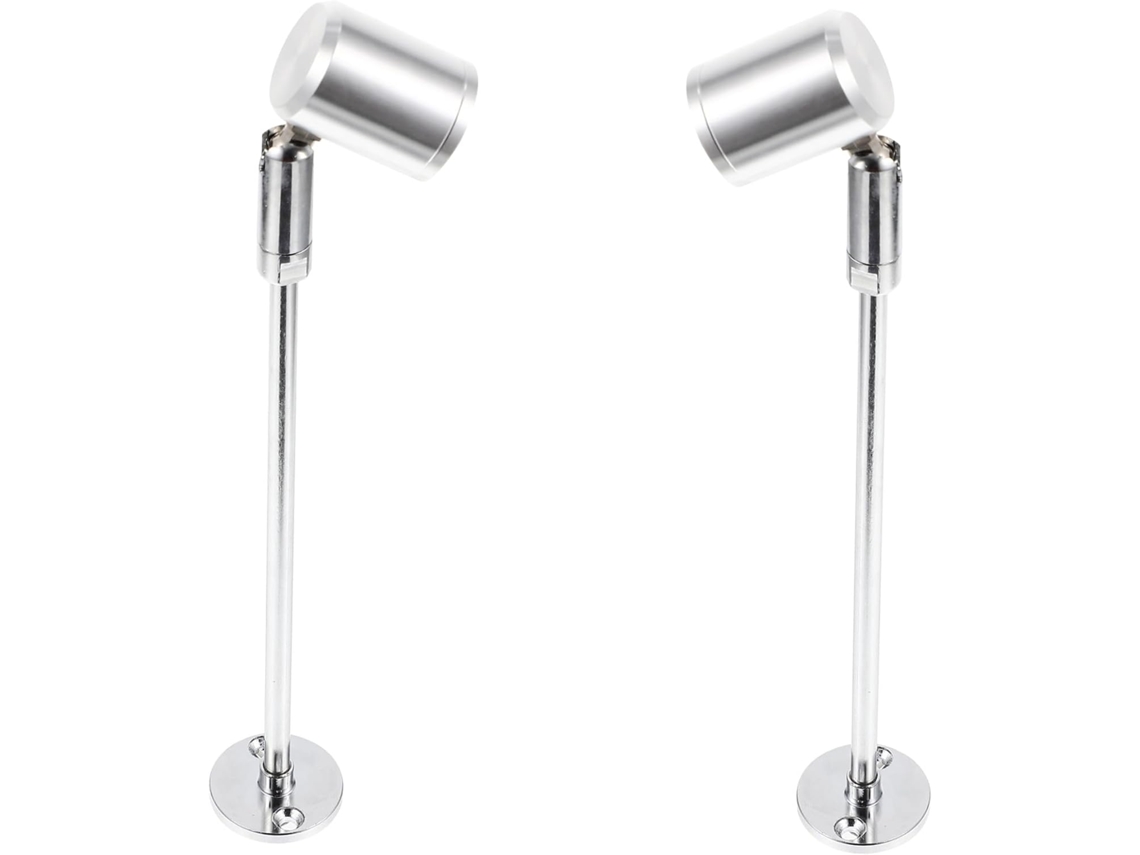 Juego de 2 focos LED para escaparates, iluminación de alta eficiencia de 3 W, luz blanca cálida. SFUSHOS