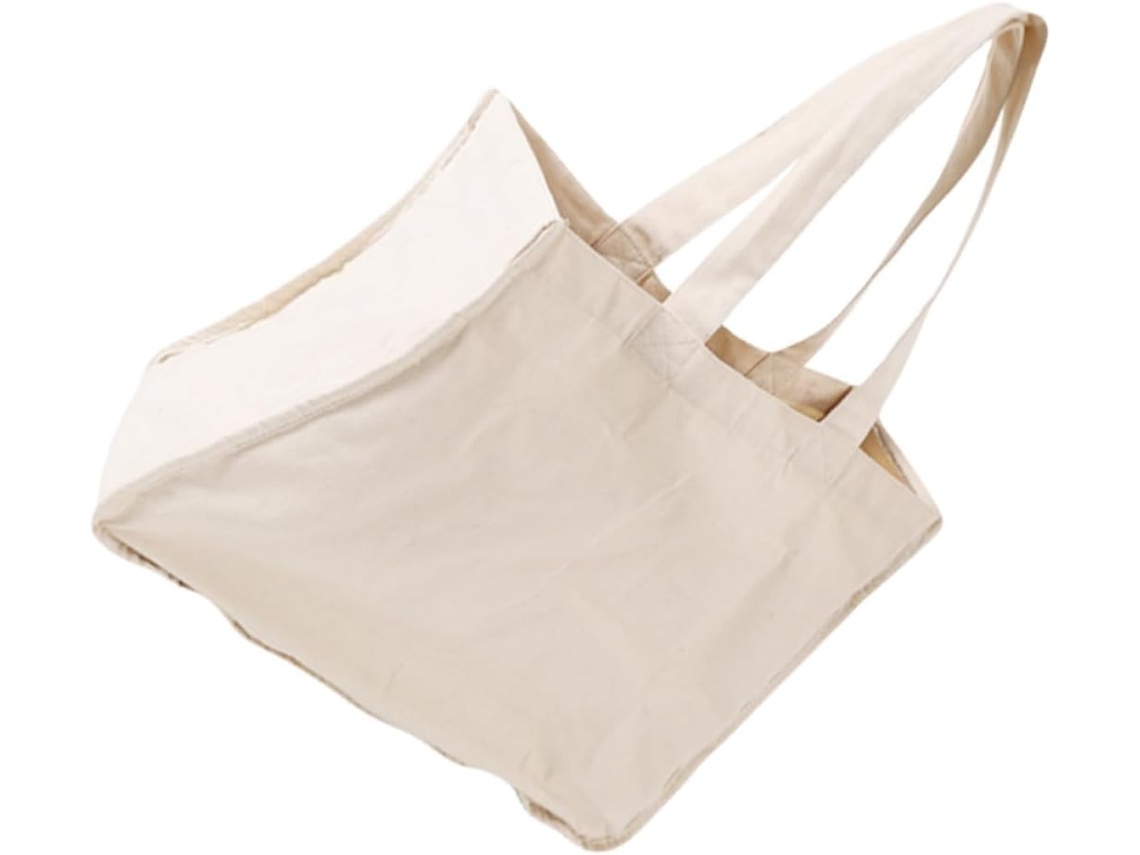 Bolsa De La Compra Reutilizable Ciieeo De Algodón 100% Natural, Gran Capacidad, Ligera Y Plegable.