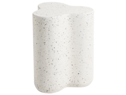 Mesa De Apoio Beliani Tellaro De Óxido De Magnésio Branco 37x32x46