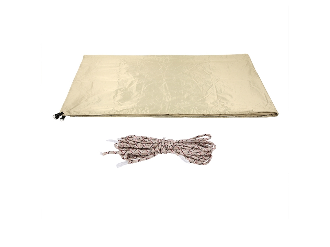 Toldo Impermeable Parasol Uv Bloqueo Sombra Protección Toldo Para Patio Jardín Exterior 3.6x3.6m