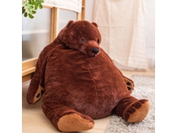 Oso De Peluche Marrón De 60 Cm, Suave, Ideal Como Regalo De Cumpleaños, Navidad Y Decoración Infantil.