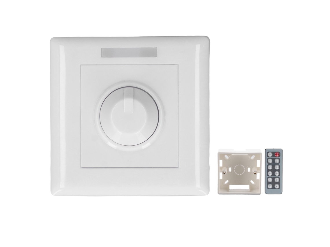 Rebe-controlador De Luz Dimmer Con Mando A Distancia Ajuste De Brillo Sin Escalas Inteligente 12‑24v