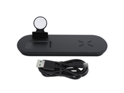 Estação De Carregamento Sem Fio 3 Em 1 Xdlwa06 5w/7.5w/10w/15w Para Celular Apple Watch Ios Pro