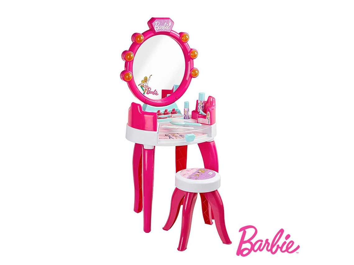 Maquillaje de jugar KLEIN Reproductor de salón de belleza Barbie (41 x 31 x 90cm)