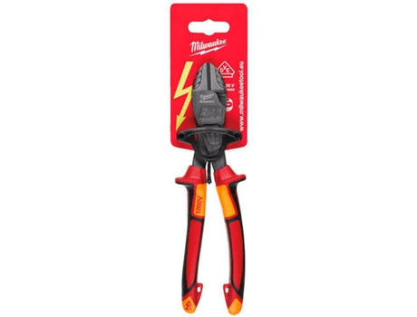 Alicate Heavy Duty de Corte Diagonal VDE MILWAUKEE de 200 Mm