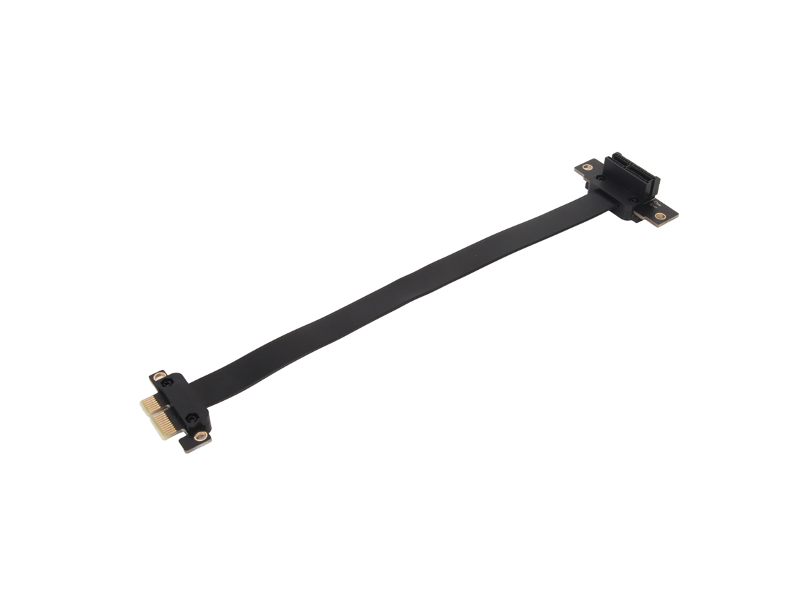 Cable De Extensión Elevador Pcie 3.0 1x Con Ángulo De 90 Grados, 40 Cm, Velocidad Completa, Flexible