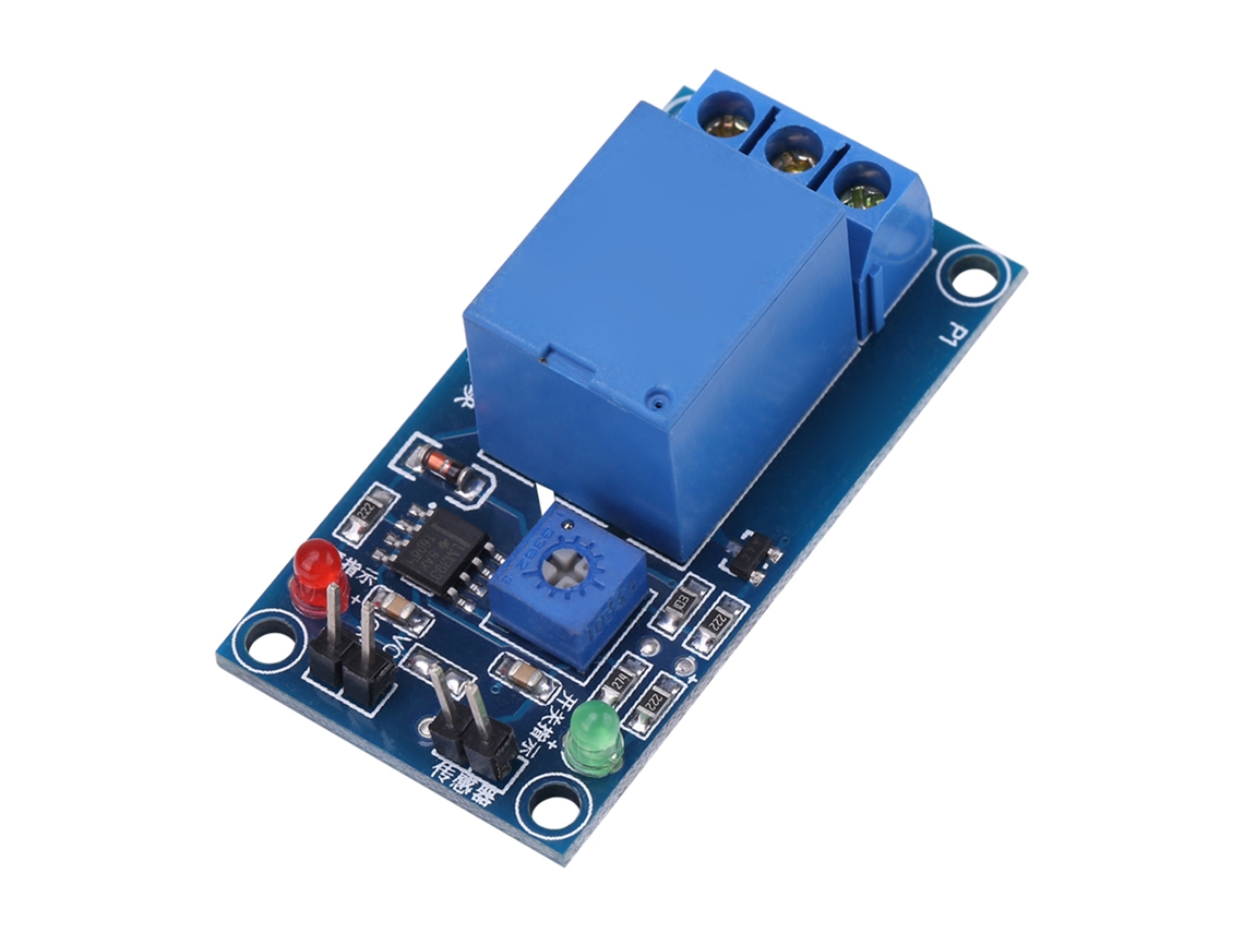 Módulo Controlador De Sensor De Gotas De Lluvia, Relé, Humedad, Hojas Ajustables, 12 V