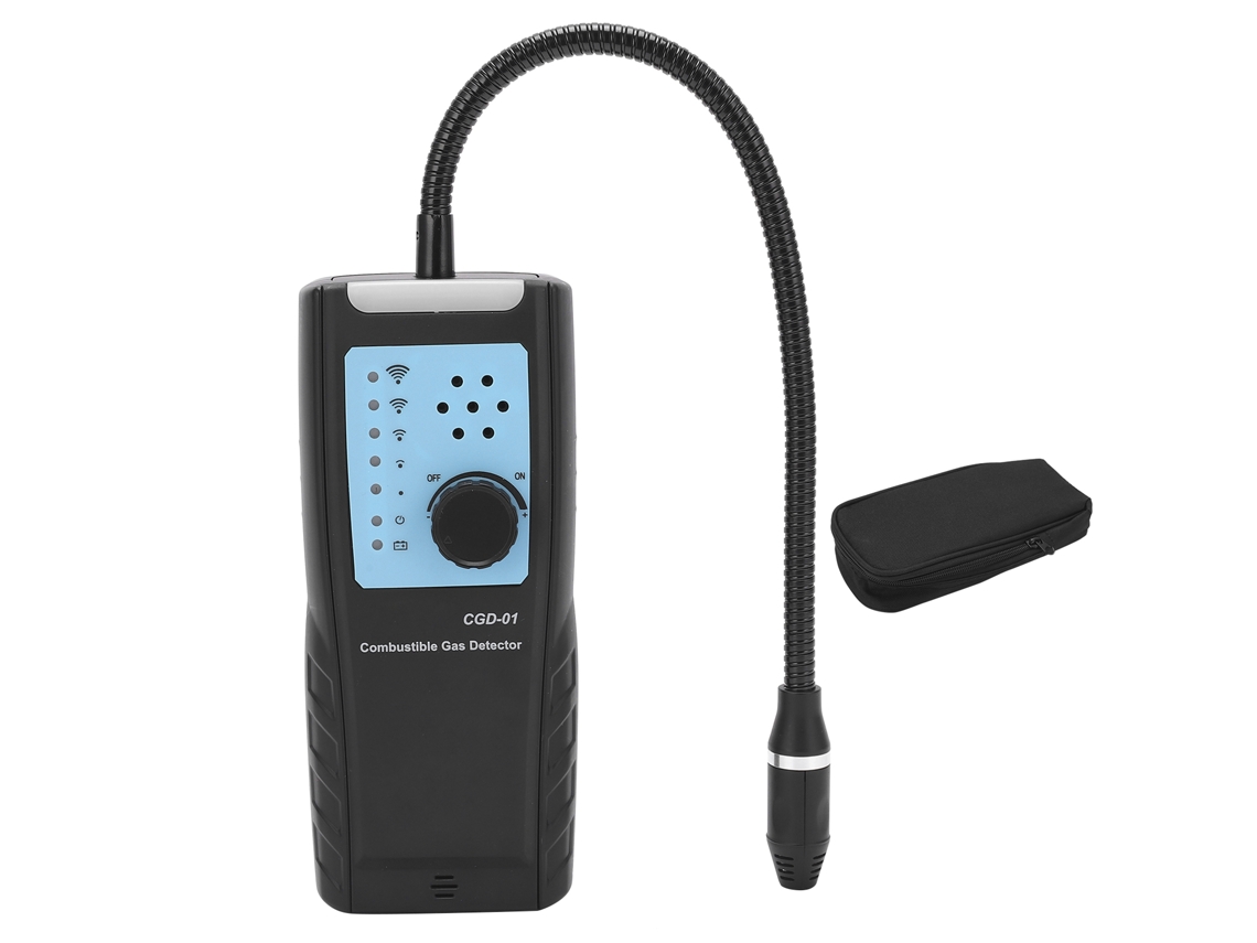 Detector Portátil De Gases Inflamables Cgd-01 Medidor De Fugas 300-10000 Ppm