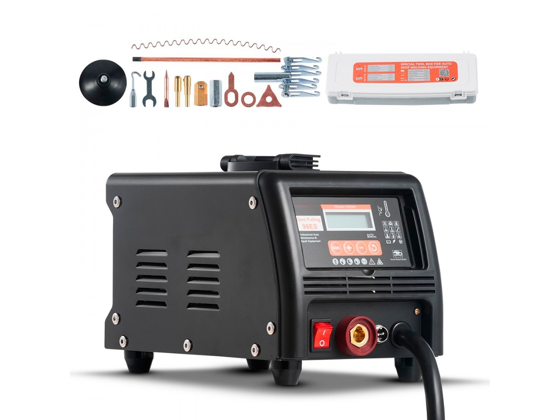 Máquina De Soldar Para Reparación De Carrocerías 3kw Con 9 Modos Y Precisión Profesional Tekmaquinas