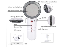 Dispositivo Adelgazante Blanco Para Quemar Grasa, Compacto, Recargable, Para Uso Diario, Higiénico.