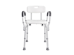 Asiento de ducha Succebuy, silla de baño, altura ajustable de 390 a 520 mm, capacidad de carga de 158,8 kg