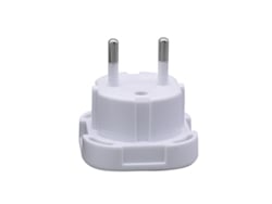 Adaptador De Tomada Do Reino Unido Para A União Europeia (2 Unidades - Preto). Adaptador/hub Eficiente Com Alta Velocidade, Ideal