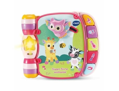 Libro VTECH BABY Super Enchanted Book of Baby Kitties Rosa (Edad Mínima Recomendada: 6 meses)