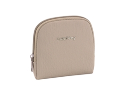 Bolsa De Viaje Con Cremallera Para Joyas - Piel Pu Con Forro Suave Para Pulseras Y Collares, Estuche Compacto Protector Khaki