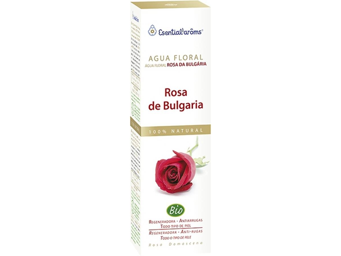 Tónico de Limpieza ESENTIAL AROMS Agua Floral De Rosas De Bulgaria (100 ml)