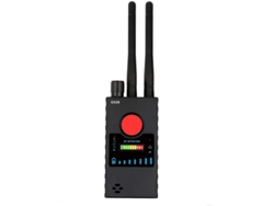Detector de señal RF, detector de cámara WiFi de rango completo, detector de señal inalámbrica, detector de errores, escáner de dispositivo rastreador GPS GSM, Yizhood (negro)