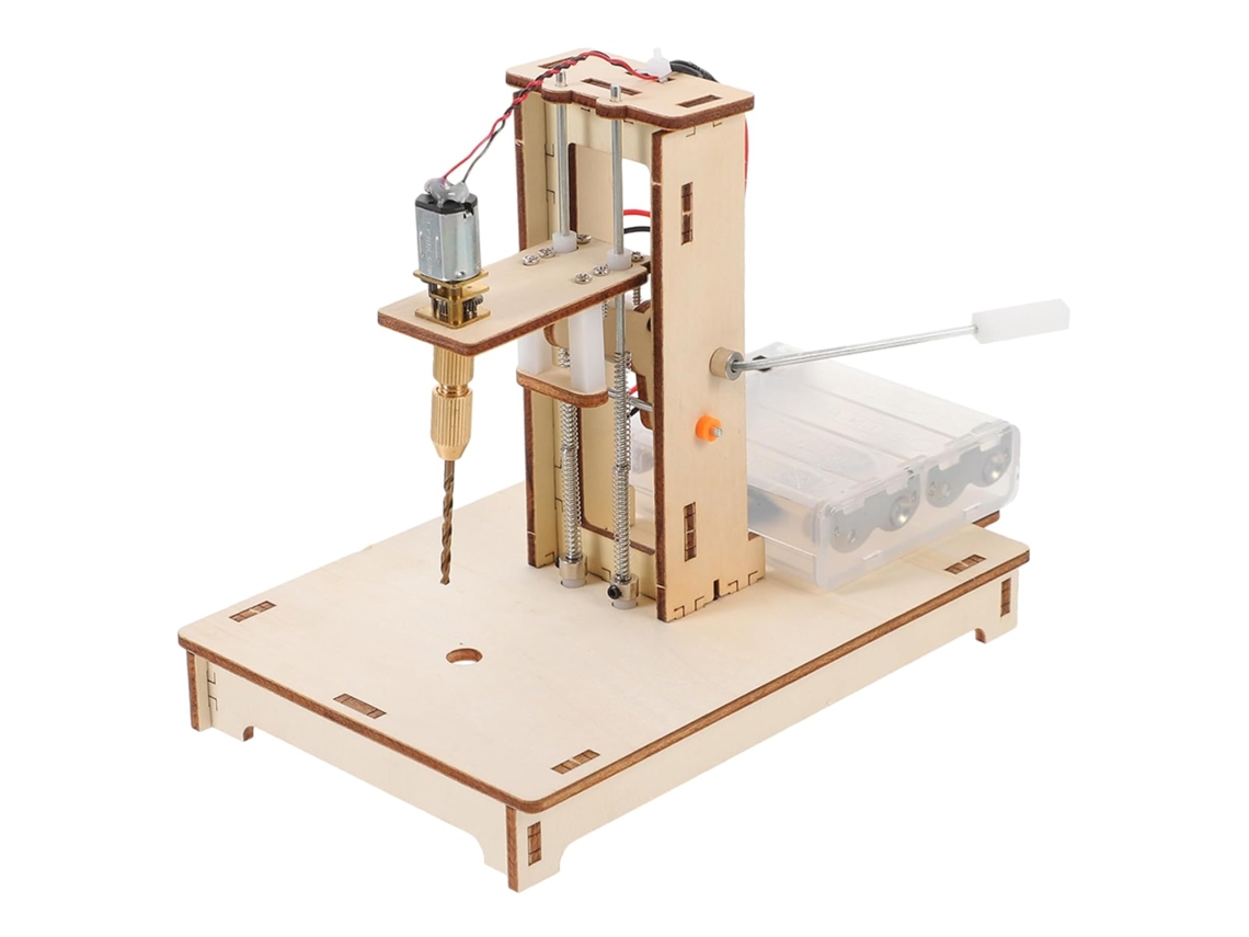 Kit De Mini Taladro De Columna Para Proyectos De Bricolaje, Máquina Perforadora De Escritorio Portátil En Material