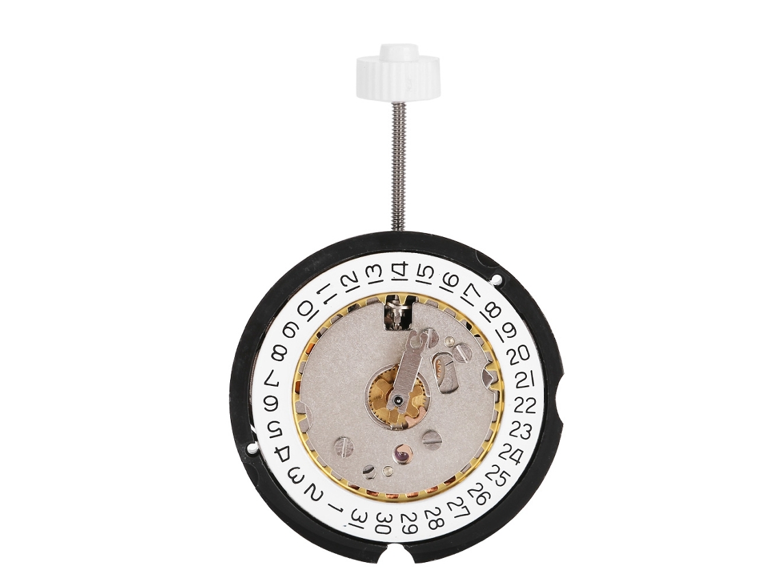 Pieza de repuesto para un reloj con movimiento de cuarzo 585 y seis agujas.
