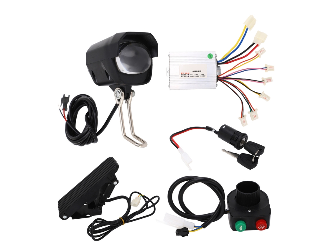 Controlador De Motor Com Acelerador E Interruptor De Luz